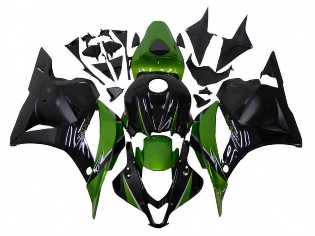 Lojas Carenagens Moto Honda CBR600RR 2009-2012 - Preto Verde