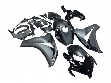 Lojas Carenagens Moto Honda CBR1000RR 2008-2011 - Cinzento Preto Brilhante