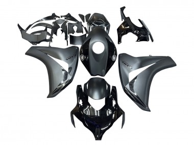 Lojas Carenagens Moto Honda CBR1000RR 2008-2011 - Cinzento Preto Brilhante