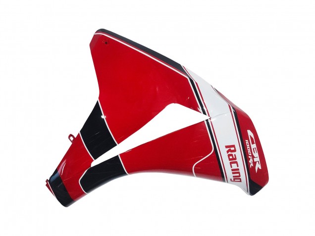 Lojas Carenagens Moto Honda CBR1000RR 2008-2011 - Vermelho Branco Preto Brilhante Corrida