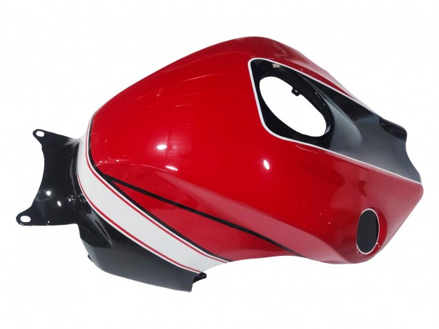 Lojas Carenagens Moto Honda CBR1000RR 2008-2011 - Vermelho Branco Preto Brilhante Corrida
