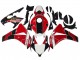 Lojas Carenagens Moto Honda CBR1000RR 2008-2011 - Vermelho Branco Preto Brilhante Corrida