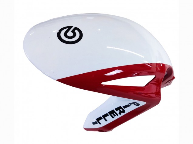 Lojas Carenagens Moto Honda CBR1000RR 2008-2011 - Branco Vermelho Preto Brilhante Corrida 24