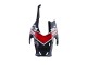 Lojas Carenagens Moto Honda CBR1000RR 2008-2011 - Branco Vermelho Preto Brilhante Corrida 24