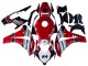 Lojas Carenagens Moto Honda CBR1000RR 2008-2011 - Branco Vermelho Preto Brilhante Corrida 24