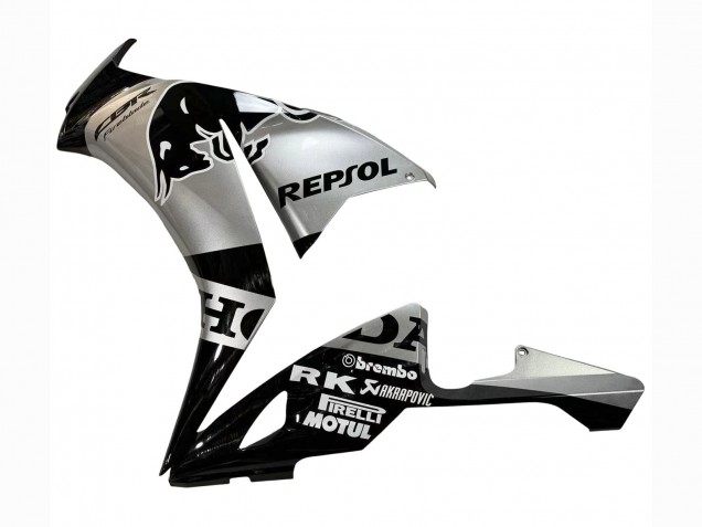 Lojas Carenagens Moto Honda CBR1000RR 2012-2016 - Prata Preto Brilhante Repsol Red Bull