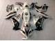 Lojas Carenagens Moto Honda CBR1000RR 2012-2016 - Branco Preto Brilhante Rizoma Playboy