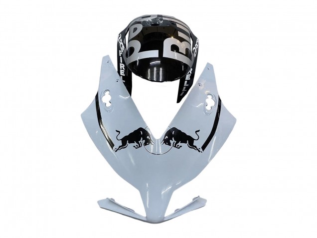 Lojas Carenagens Moto Honda CBR1000RR 2012-2016 - Cinzento Claro Preto Brilhante Red Bull