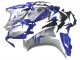 Lojas Carenagens Moto Honda CBR1000RR 2012-2016 - Prata Azul HRC