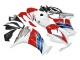 Lojas Carenagens Moto Honda CBR1000RR 2012-2016 - Branco Prata Azul Vermelho