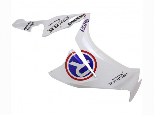 Lojas Carenagens Moto Honda CBR1000RR 2012-2016 - Branco Azul Vermelho Repsol