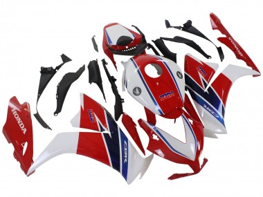 Lojas Kits Carenagem Moto Honda CBR1000RR 2012-2016 - Branco Vermelho Azul