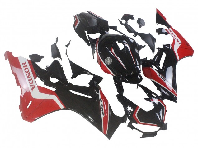 Lojas Carenagens Moto Honda CBR1000RR 2017-2024 - Vermelho Branco Preto Brilhante