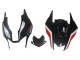 Lojas Carenagens Moto Honda CBR1000RR 2017-2024 - Vermelho Branco Preto Brilhante