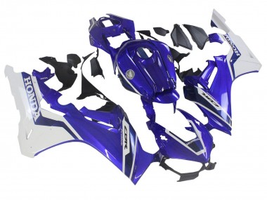 Lojas Carenagens Moto Honda CBR1000RR 2017-2023 - Branco Azul
