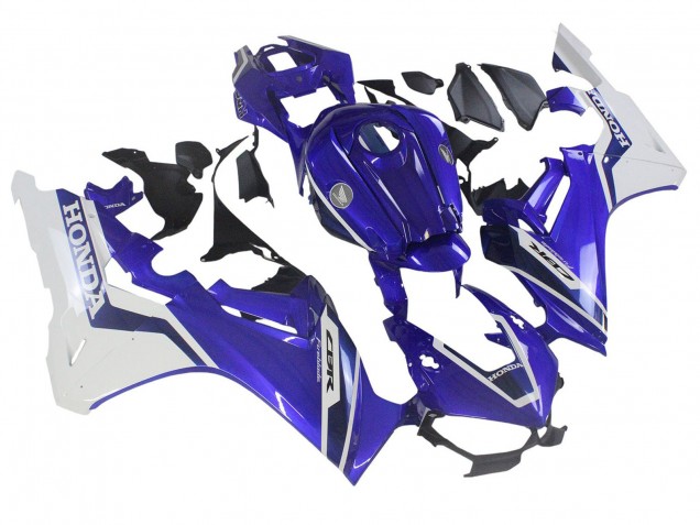 Lojas Carenagens Moto Honda CBR1000RR 2017-2024 - Branco Azul