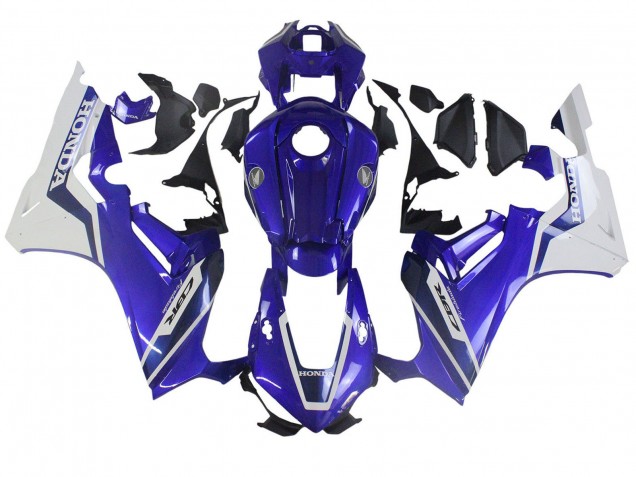 Lojas Carenagens Moto Honda CBR1000RR 2017-2024 - Branco Azul
