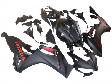 Lojas Carenagens Moto Honda CBR1000RR 2017-2023 - Cinzento Fosco Vermelho