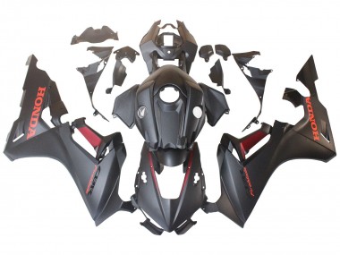Lojas Carenagens Moto Honda CBR1000RR 2017-2023 - Cinzento Fosco Vermelho
