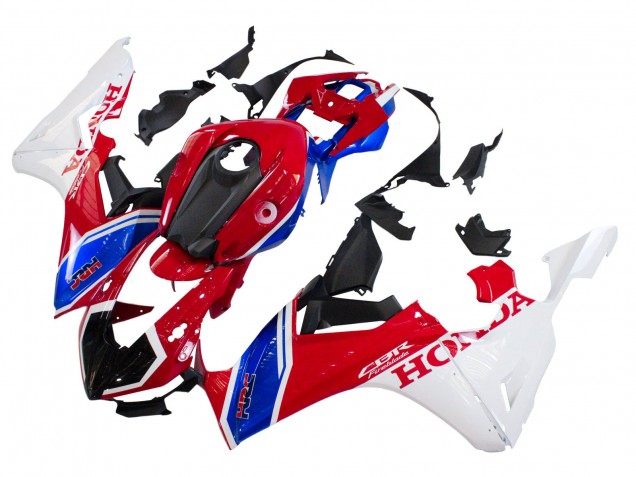 Lojas Carenagens Moto Honda CBR1000RR 2017-2024 - Branco Vermelho Azul Preto HRC