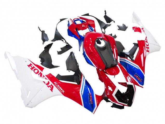 Lojas Carenagens Moto Honda CBR1000RR 2017-2024 - Branco Vermelho Azul Preto HRC