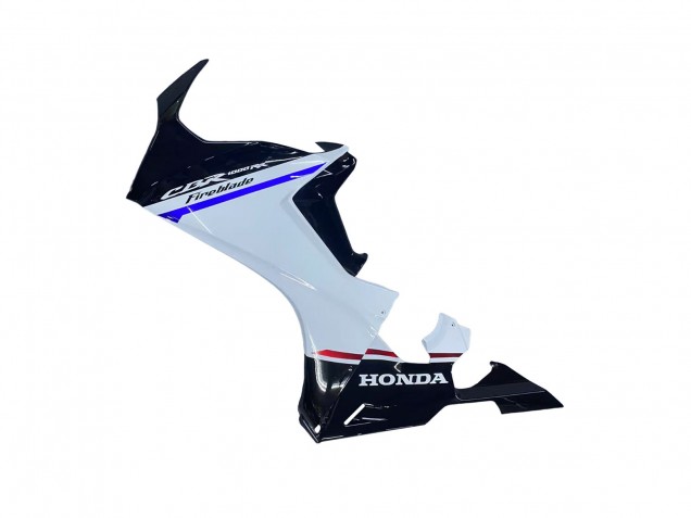 Lojas Kits Carenagem Moto Honda CBR1000RR 2017-2024 - Branco Azul Preto Brilhante