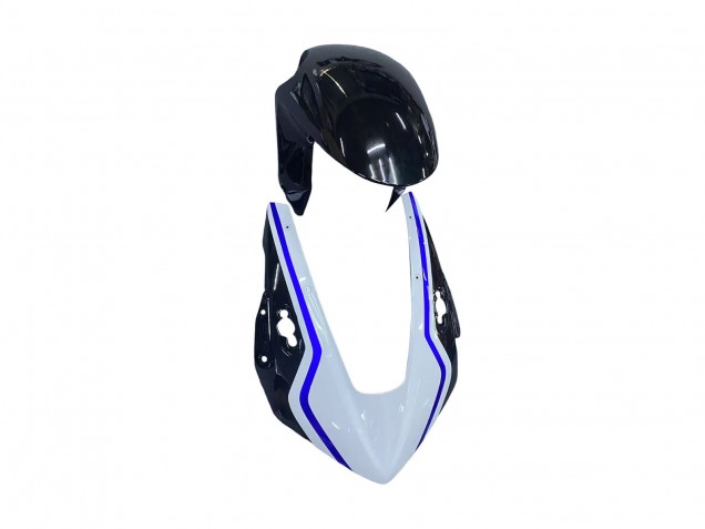 Lojas Kits Carenagem Moto Honda CBR1000RR 2017-2024 - Branco Azul Preto Brilhante
