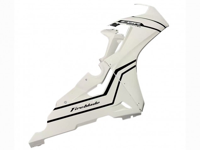 Lojas Carenagens Moto Honda CBR1000RR 2017-2024 - Branco Preto Listra Fireblade