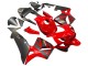 Lojas Carenagens Moto Honda CBR600RR 2003-2004 - Vermelho Preto Fosco Corrida