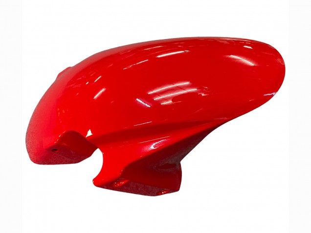 Lojas Carenagens Moto Honda CBR600RR 2003-2004 - Vermelho Preto Fosco Corrida