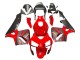 Lojas Carenagens Moto Honda CBR600RR 2003-2004 - Vermelho Preto Fosco Corrida