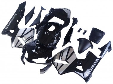 Lojas Carenagens Moto Honda CBR600RR 2003-2004 - Prata Preto Brilhante