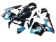 Lojas Carenagens Moto Honda CBR600RR 2003-2004 - Azul Claro Vermelho Preto Brilhante Dunlop