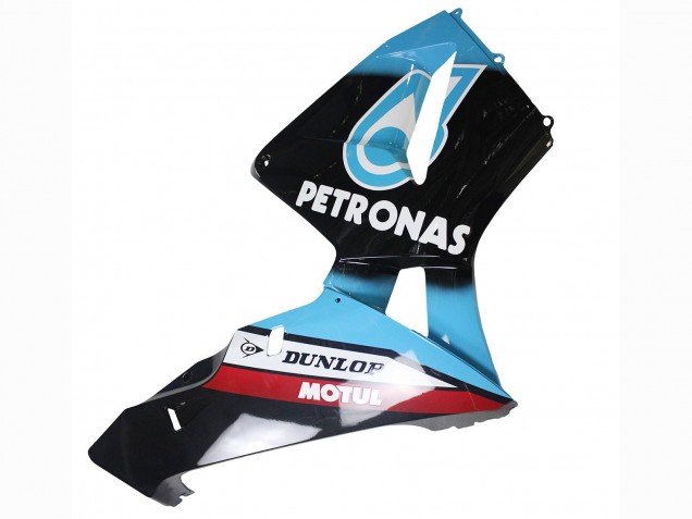 Lojas Carenagens Moto Honda CBR600RR 2003-2004 - Azul Claro Vermelho Preto Brilhante Dunlop