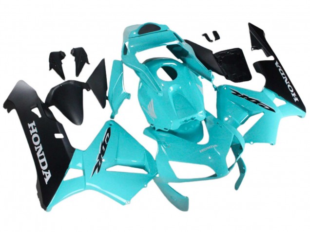 Lojas Carenagens Moto Honda CBR600RR 2003-2004 - Azul Claro Preto