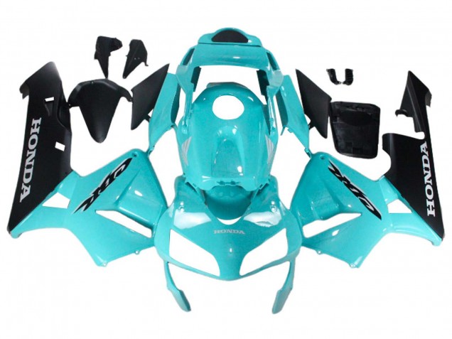 Lojas Carenagens Moto Honda CBR600RR 2003-2004 - Azul Claro Preto