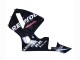 Lojas Carenagens Moto Honda CBR600RR 2003-2004 - Preto Brilhante Branco Repsol