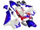 Lojas Carenagens Moto Honda CBR600RR 2003-2004 - Branco Azul Vermelho HRC
