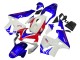 Lojas Carenagens Moto Honda CBR600RR 2003-2004 - Branco Azul Vermelho HRC
