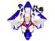 Lojas Carenagens Moto Honda CBR600RR 2003-2004 - Branco Azul Vermelho HRC