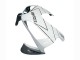 Lojas Carenagens Moto Honda CBR600RR 2003-2004 - Branco Prata Preto Repsol