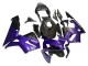 Lojas Carenagens Moto Honda CBR600RR 2003-2004 - Roxo Preto Forjado Fibra de Carbono