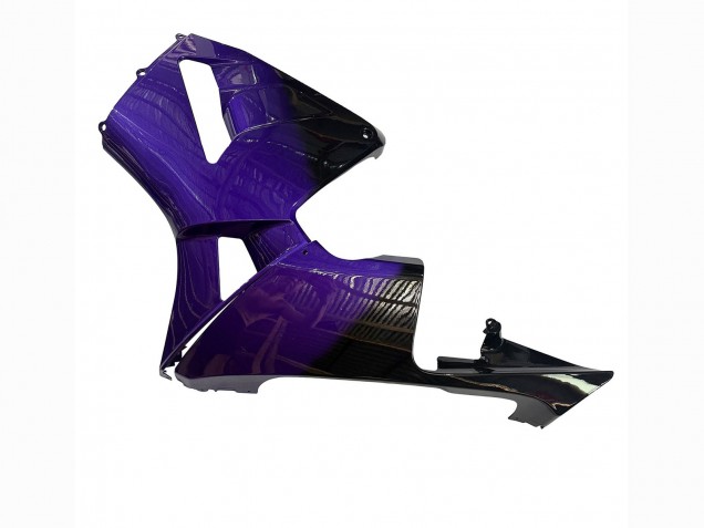 Lojas Carenagens Moto Honda CBR600RR 2003-2004 - Roxo Preto Forjado Fibra de Carbono