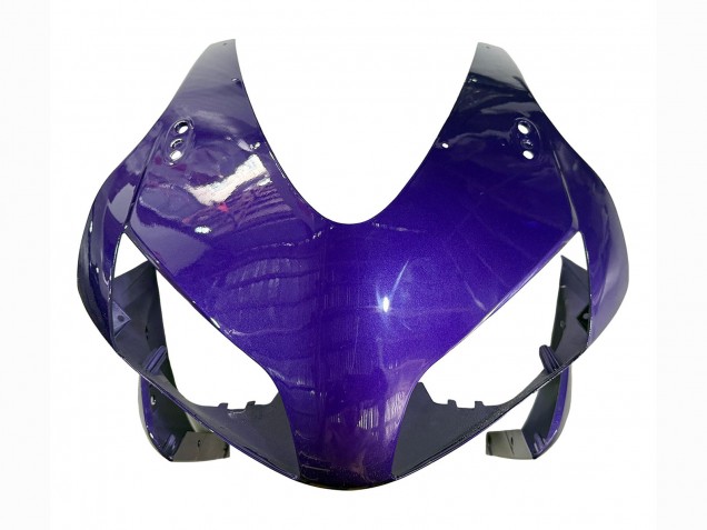 Lojas Carenagens Moto Honda CBR600RR 2003-2004 - Roxo Preto Forjado Fibra de Carbono