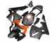 Lojas Carenagens Moto Honda CBR600RR 2003-2004 - Preto Fosco Laranja