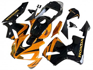 Lojas Kits Carenagens Moto Honda CBR600RR 2003-2004 - Laranja Branco Vermelho Preto Brilhante Repsol