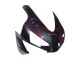 Lojas Carenagens Moto Honda CBR600RR 2003-2004 - Vermelho Preto Brilhante Preto Fosco
