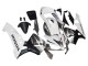 Lojas Carenagens Moto Honda CBR600RR 2003-2004 - Branco Preto Fosco Corrida