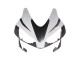 Lojas Carenagens Moto Honda CBR600RR 2003-2004 - Branco Preto Fosco Corrida