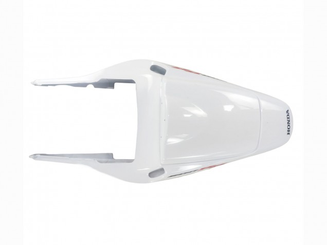 Lojas Carenagens Moto Honda CBR600RR 2003-2004 - Branco Preto Fosco